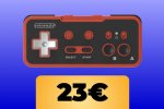 Retro-Bit Origin8 Controller Wireless per Nintendo Switch e NES in offerta su Amazon per il Black Friday - Notizia
