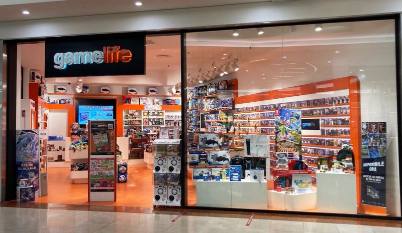 Una vetrina di Gamelife