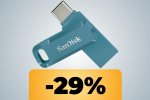 Chiavetta USB SanDisk con doppio connettore Tipo A e C da 128 e 256GB in sconto per il Black Friday di Amazon - Notizia