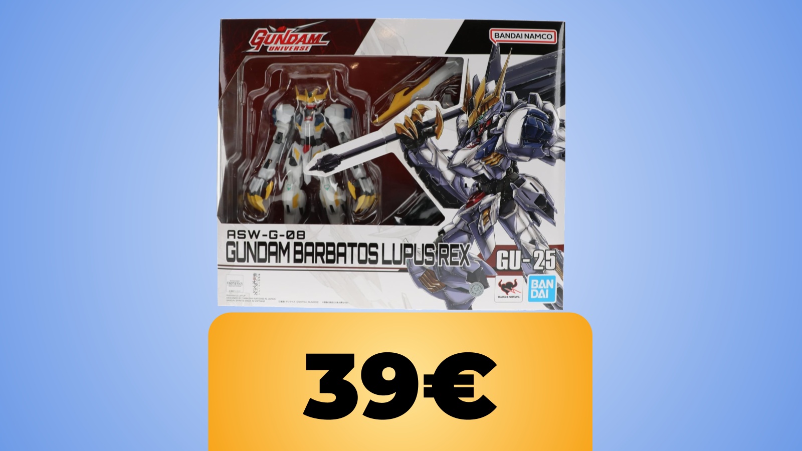 Gundam Barbatos Lupus Rex e il prezzo di Amazon