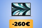 I MacBook Air 13 con Chip M3 e M2 sono in sconto su Amazon al prezzo minimo per il Black Friday - Notizia