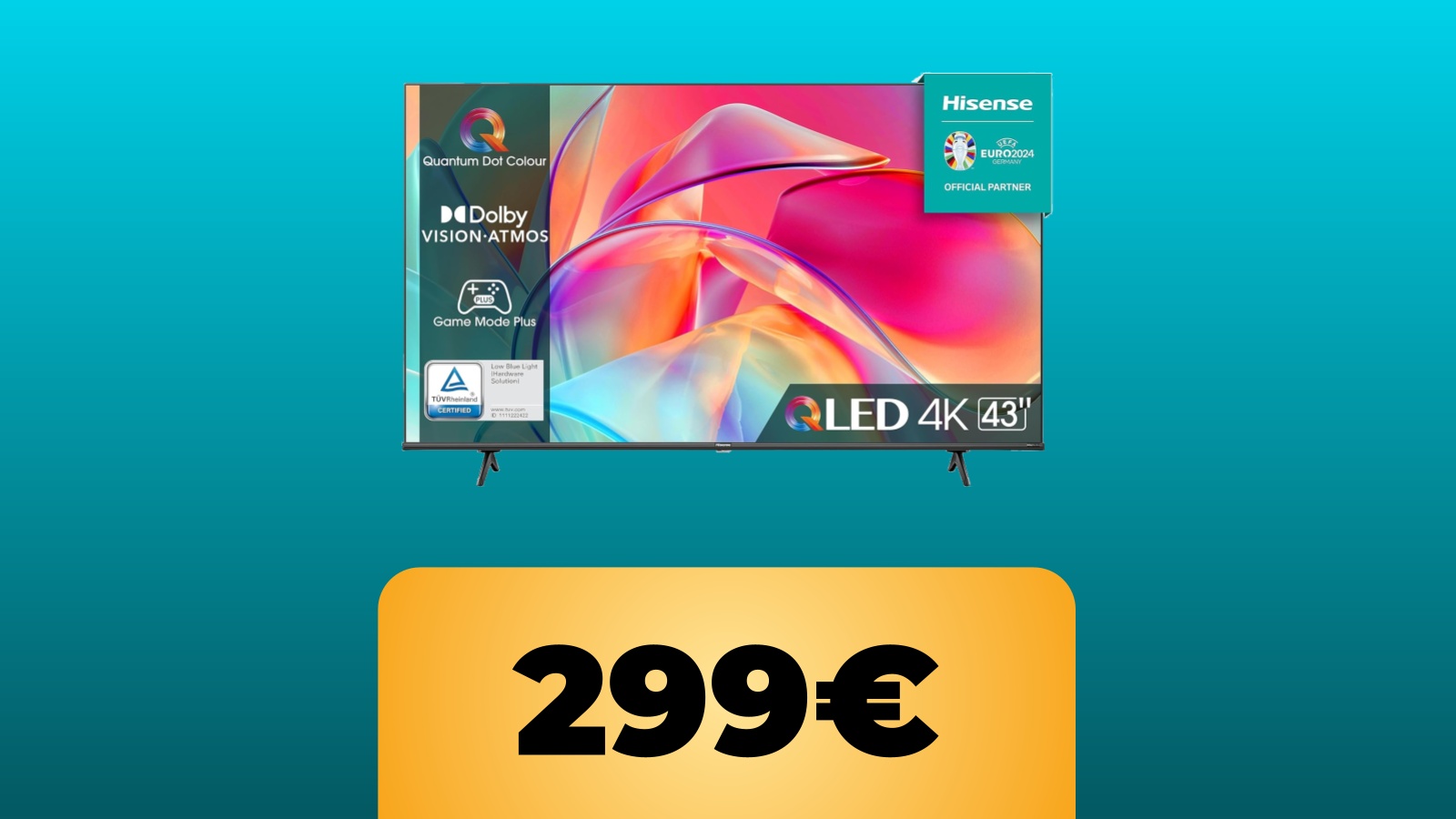 smart TV Hisense QLED e il prezzo di Amazon