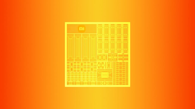 Una grafica di un chip Xiaomi. Una grafica di un chip Xiaomi.