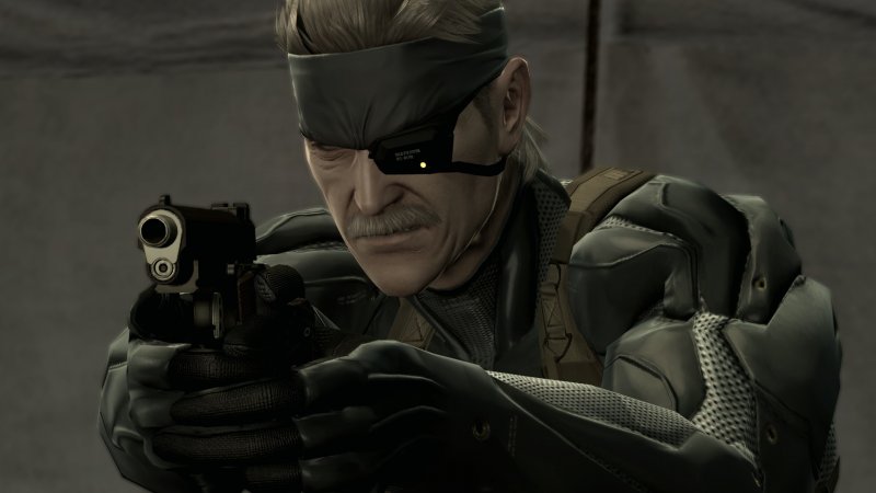 Quello di Metal Gear Solid 4: Guns of the Patriots è un Solid Snake ormai vecchio e stanco, alla sua ultima avventura
