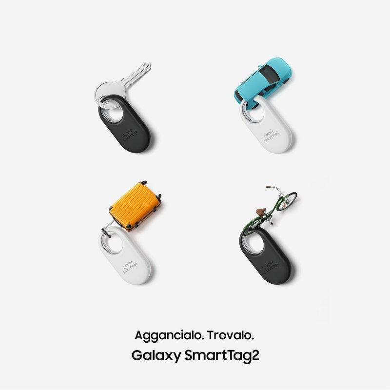 Samsung Galaxy SmartTag2 è perfetto per tanti tipi di oggetti