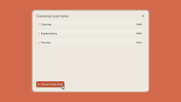 Come vengono creati stili personalizzati in Claude AI Come vengono creati stili personalizzati in Claude AI