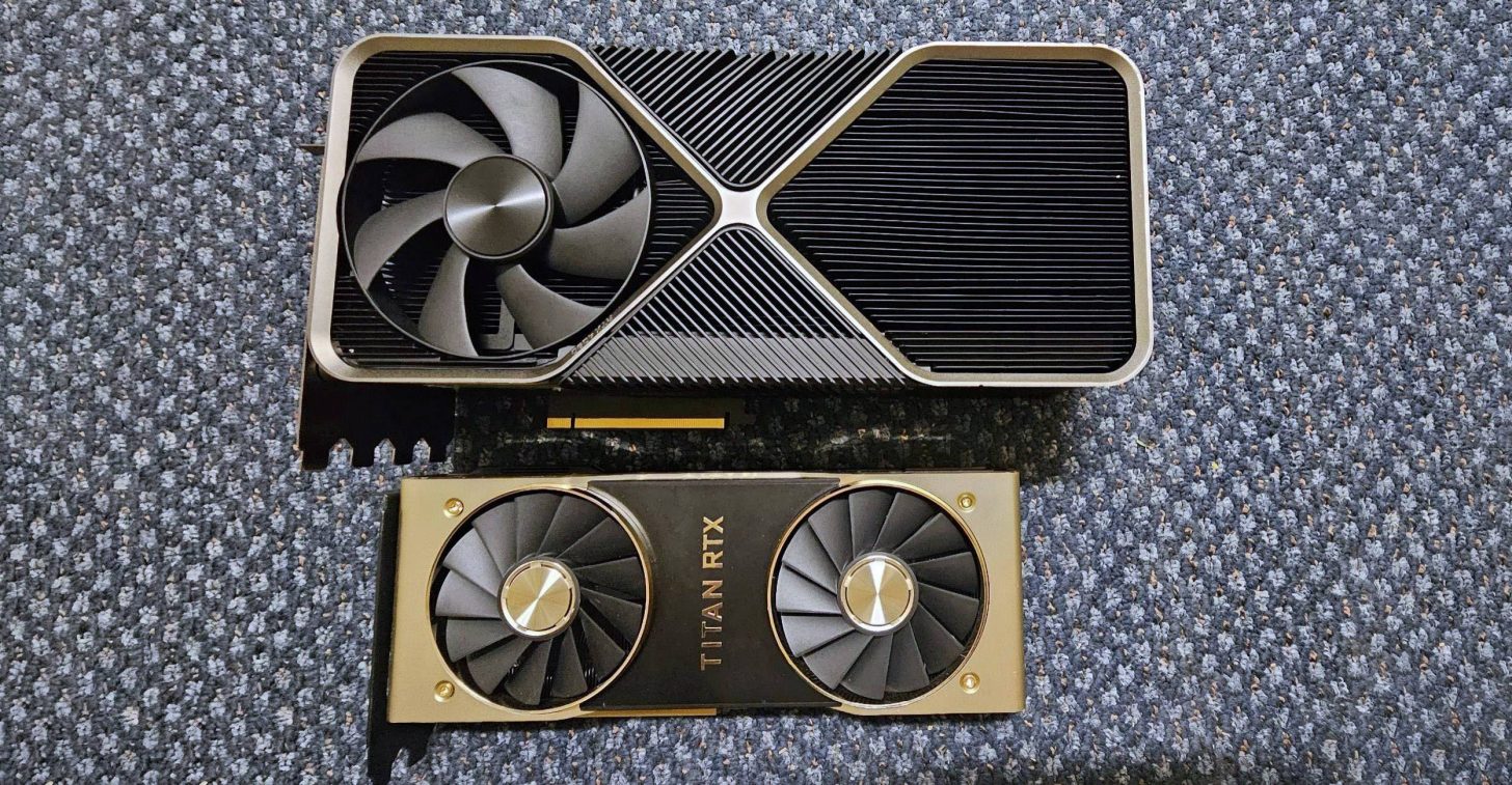 La GPU a paragone con una Titan RTX