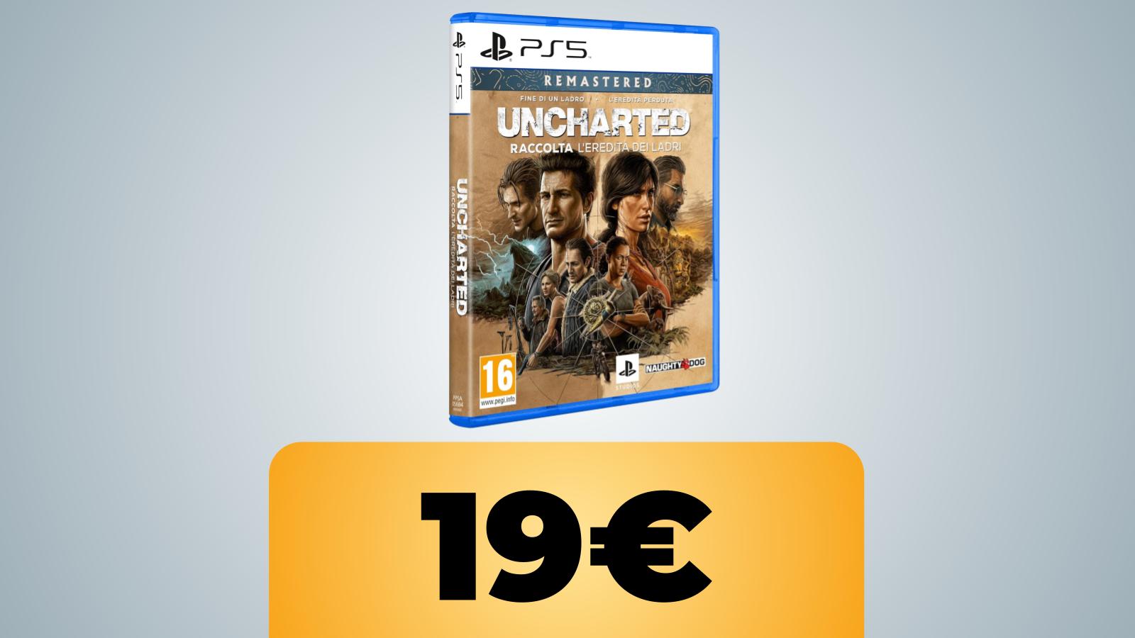 Uncharted: Raccolta l'Eredità dei Ladri è in offerta su Amazon