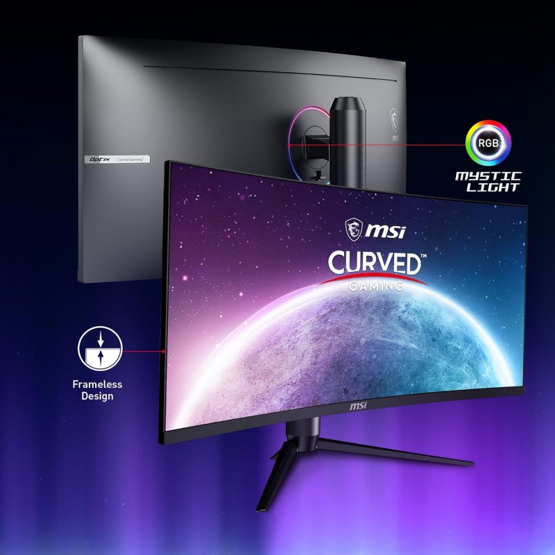 Alcuni dettagli del monitor.