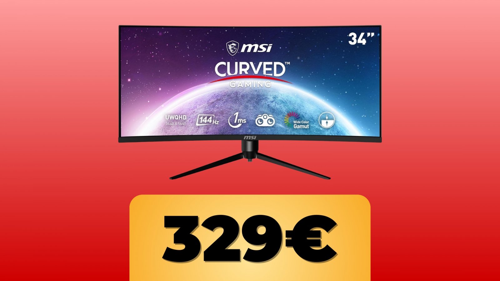 Il monitor e lo sconto Amazon