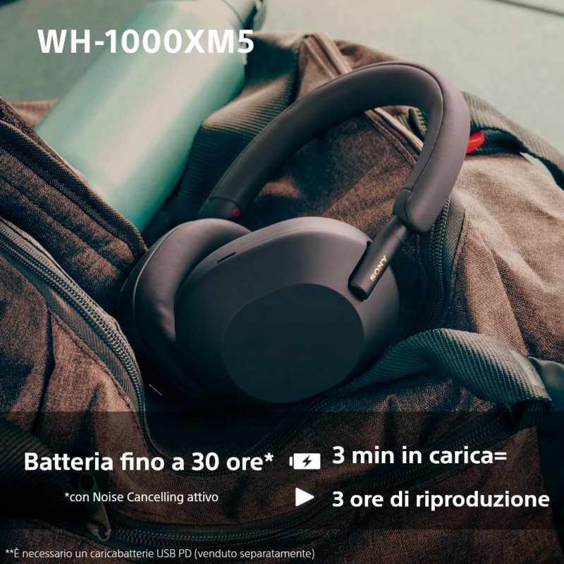 Cuffie wireless Sony WH-1000XM5