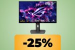 Il monitor ASUS ROG Strix OLED XG27AQDMG da 27 pollici QHD è in offerta per il Black Friday di Amazon - Notizia