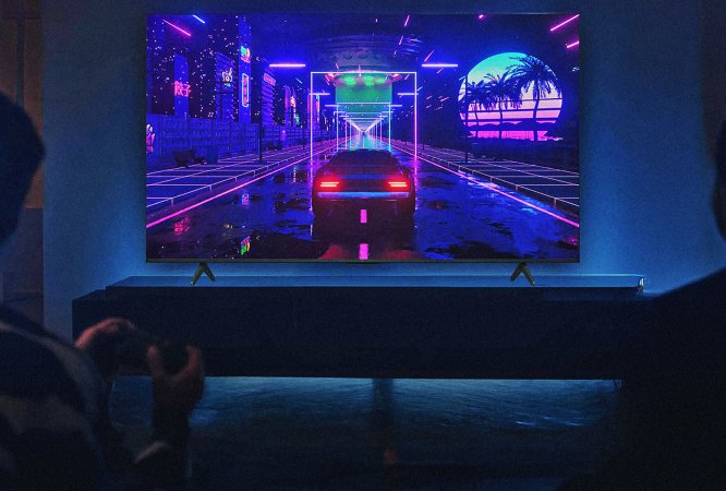 Un TV 4K QLED a 144 Hz con HDR e un ottimo prezzo