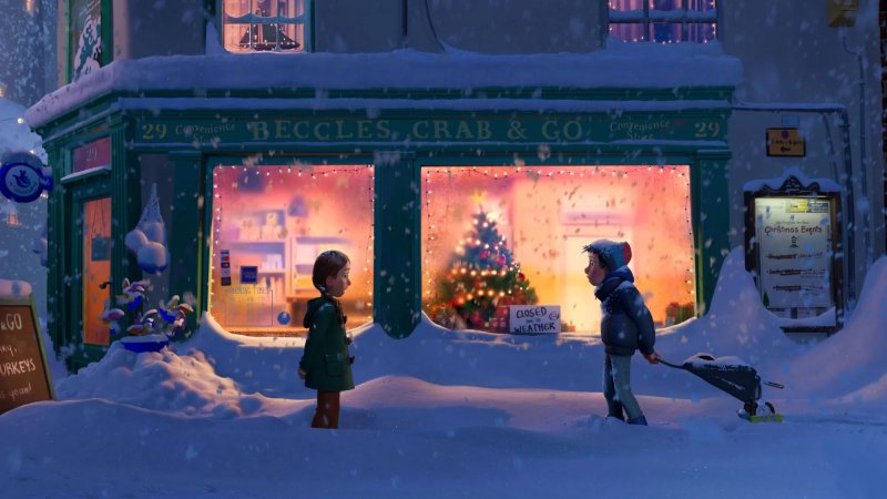 Una scena di That Christmas Una scena di That Christmas