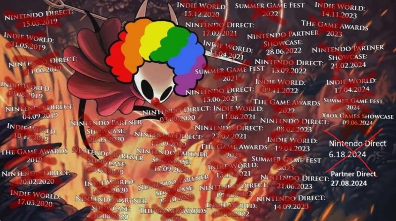 Uno dei celebri meme di Silksong Uno dei celebri meme di Silksong