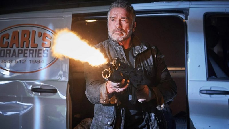 Arnold Schwarzenegger in Terminator: Destino oscuro Arnold Schwarzenegger in Terminator: Destino oscuro