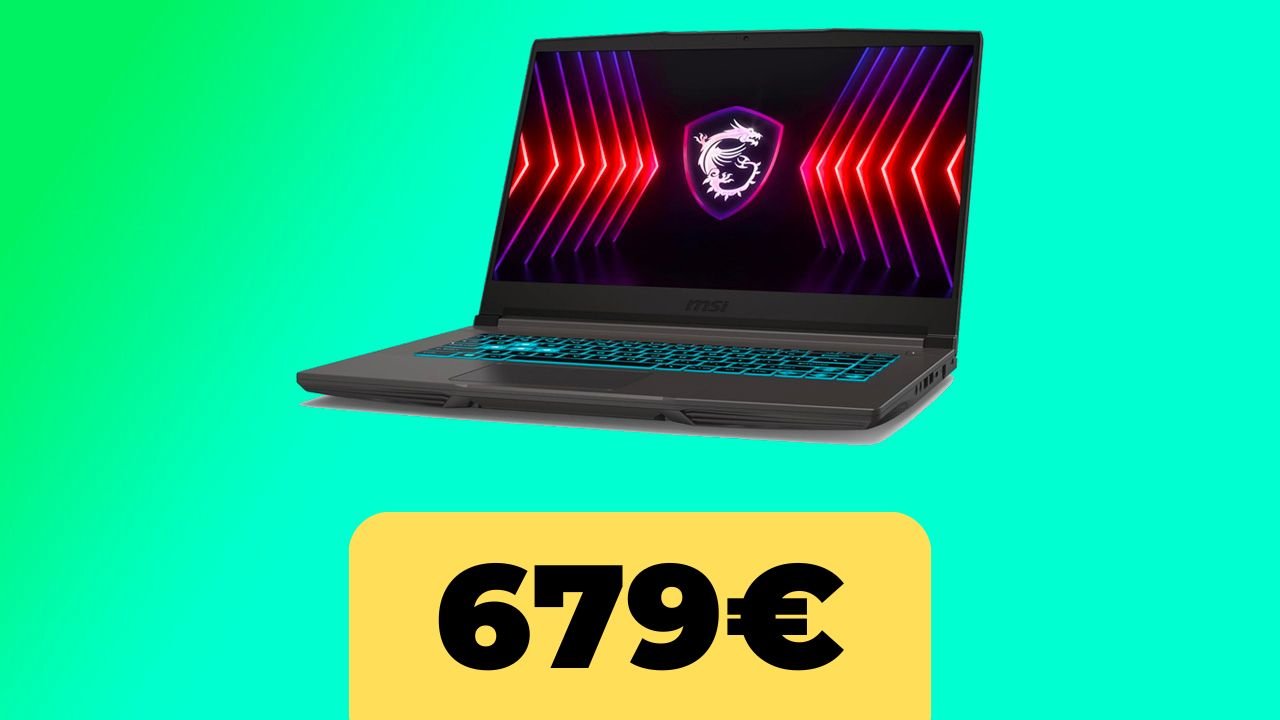 MSI Thin 15, il notebook da gaming è in forte sconto per il Black Friday di Amazon