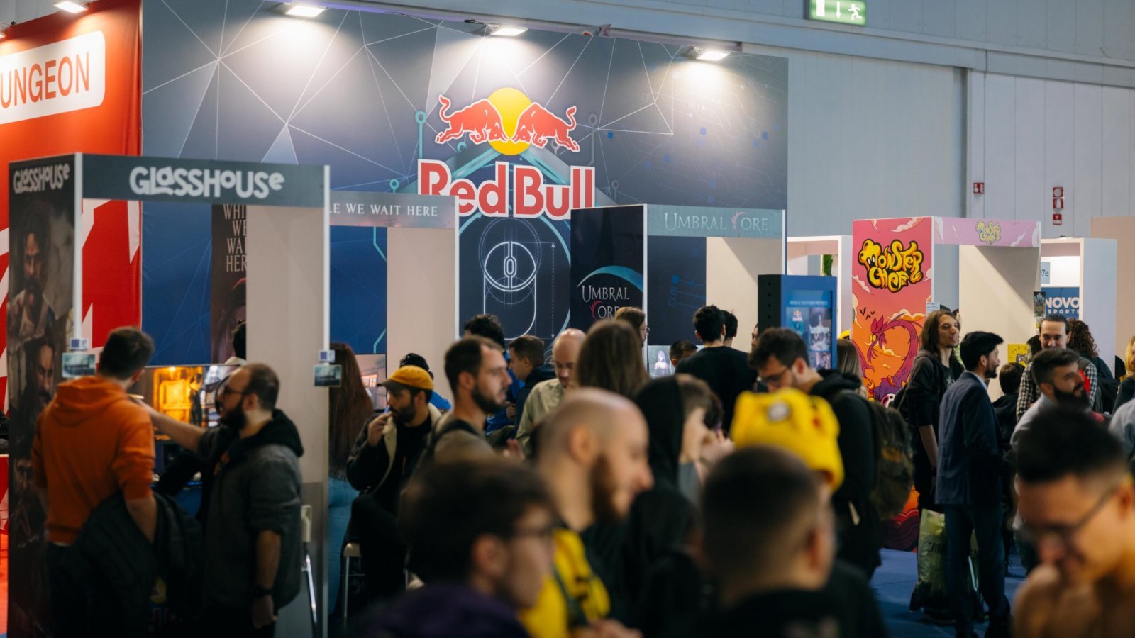 Il padiglione Red Bull alla Milan Games Week