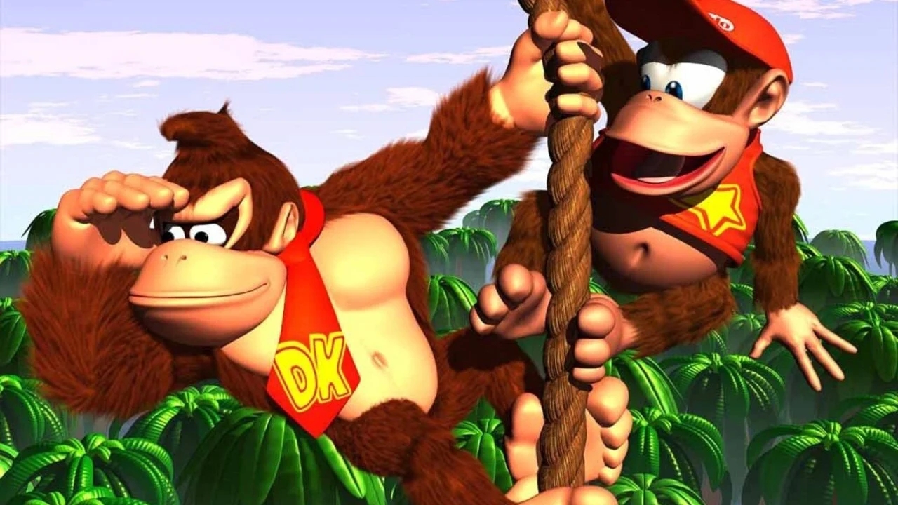 Un'immagine di Donkey Kong Country