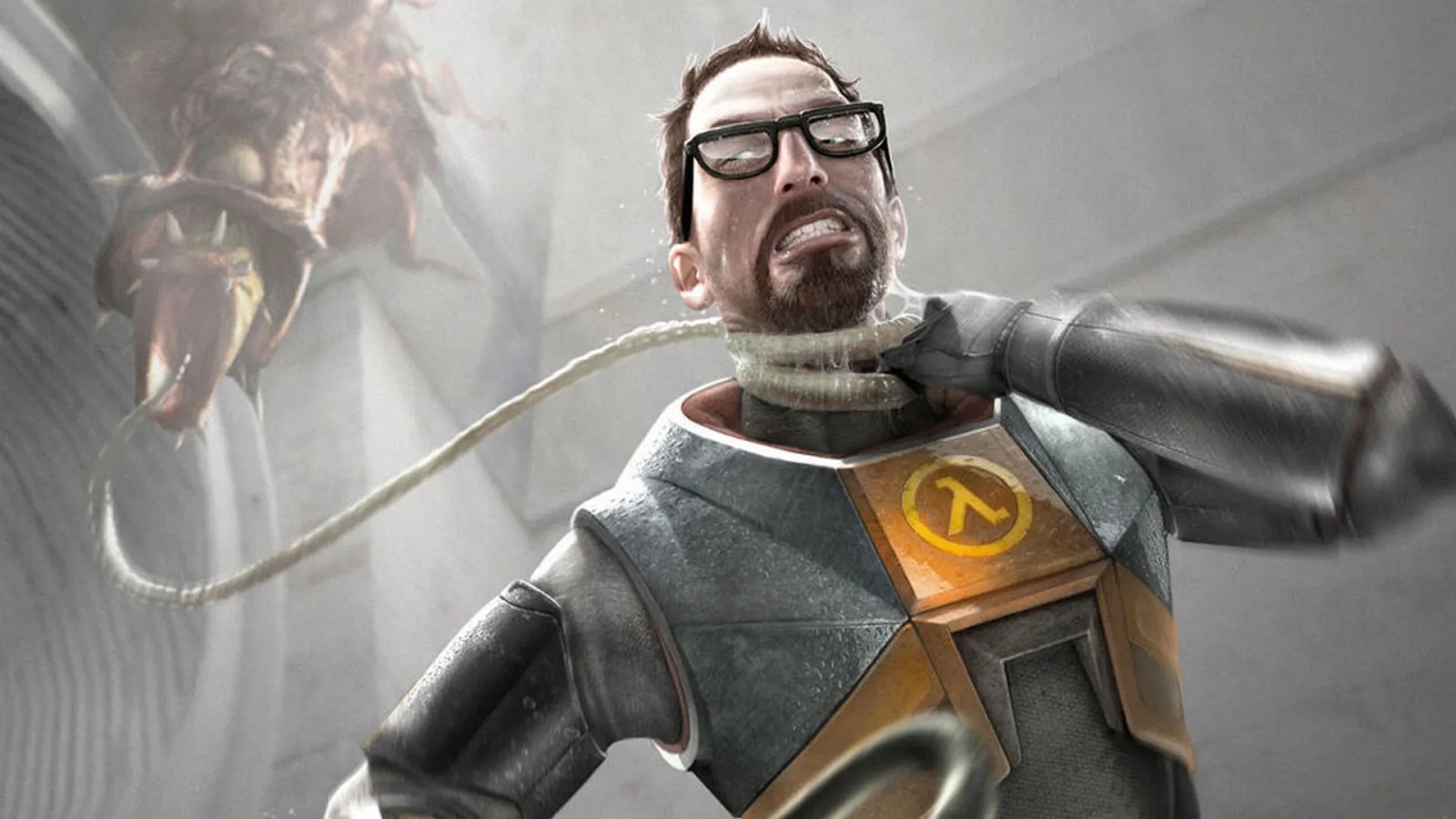 Gordon Freeman in un artwork di Half-Life 2