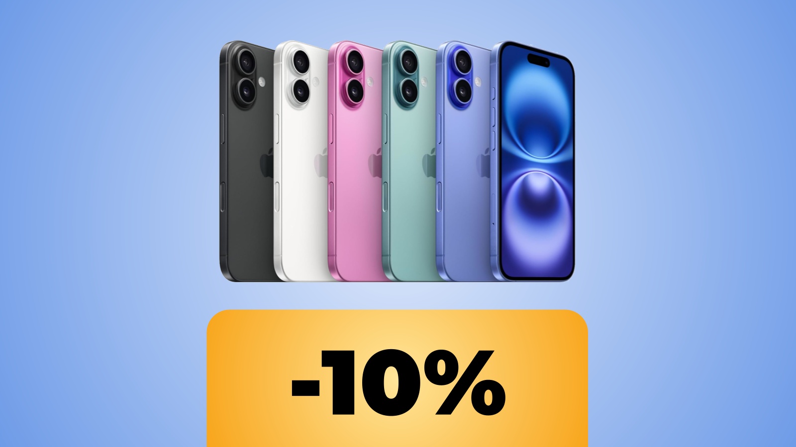 Apple iPhone 16 e lo sconto di Amazon