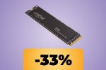 L'SSD Crucial T500 da 4 TB per computer e PS5 è in forte sconto su Amazon Italia - Notizia