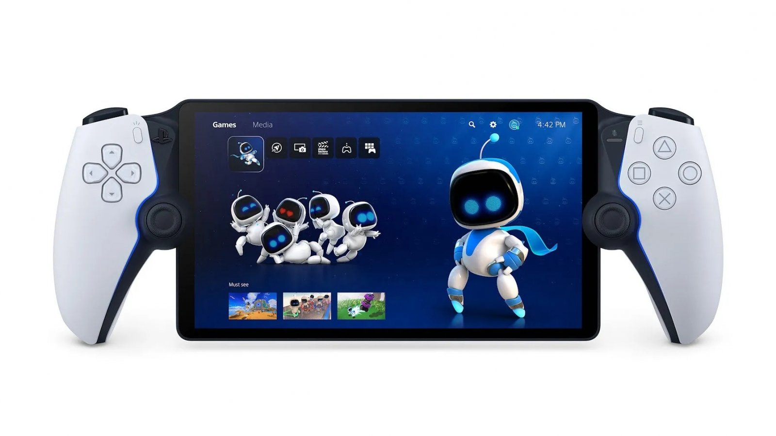 Astro Bot dentro PlayStation Portal