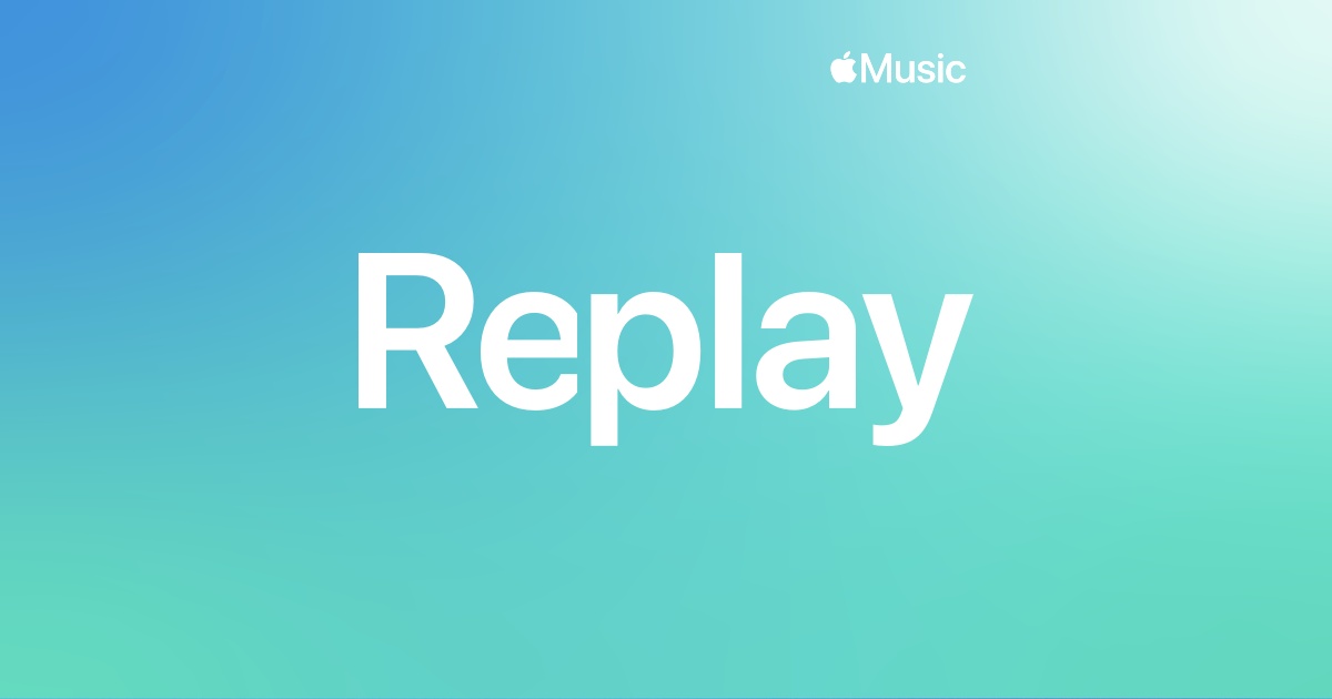 La schermata di Apple Music Replay 2024