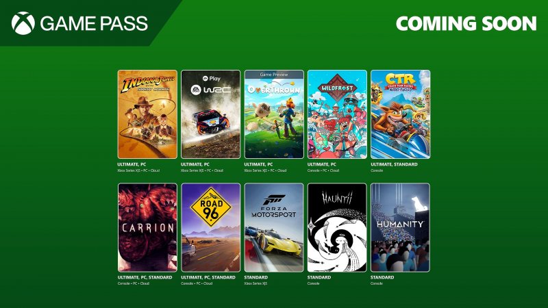I titoli in arrivo su Game Pass nella prima metà di dicembre