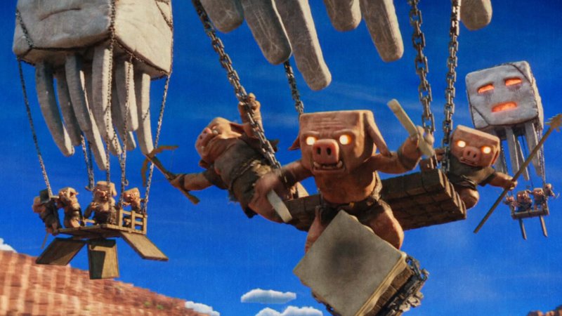 Una malefica flotta di Piglin