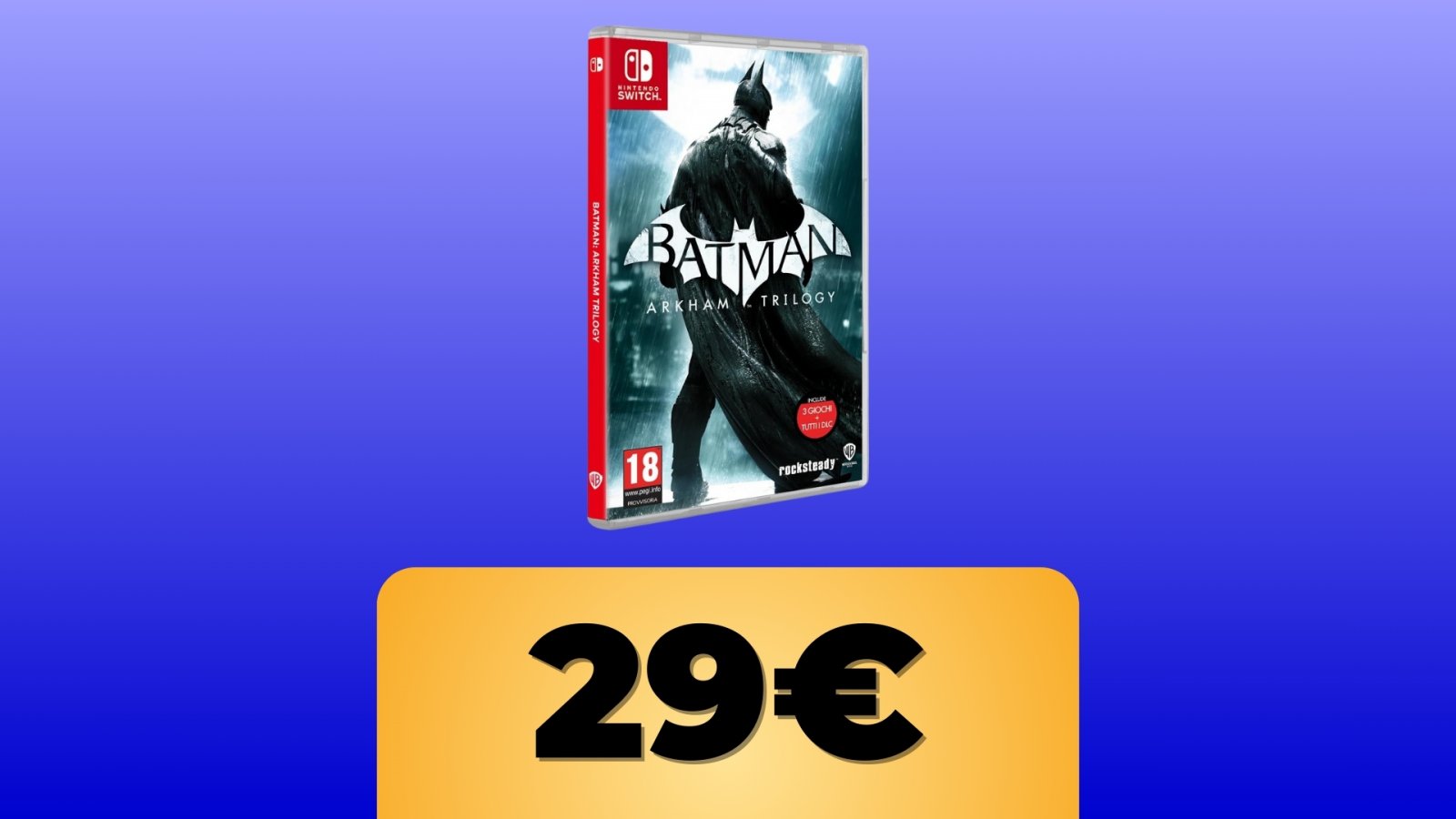 Il gioco Batman Arkham Asylum e lo sconto Amazon.