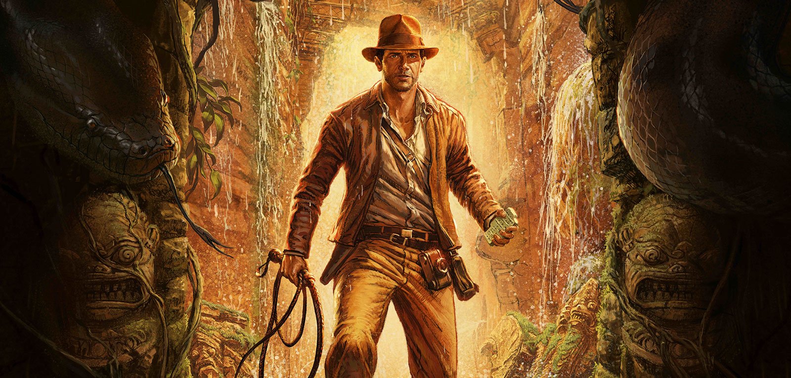 Un'illustrazione di Indiana Jones e l'Antico Cerchio