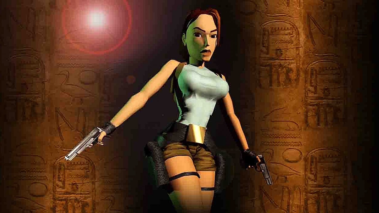 Lara Croft nel primo Tomb Raider