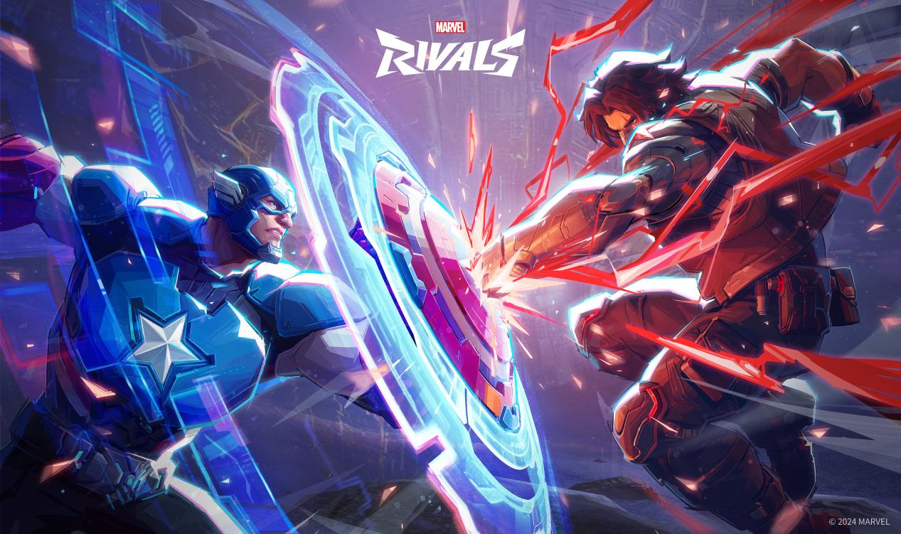 Captain America e Winter Soldier in Marvel Rivals