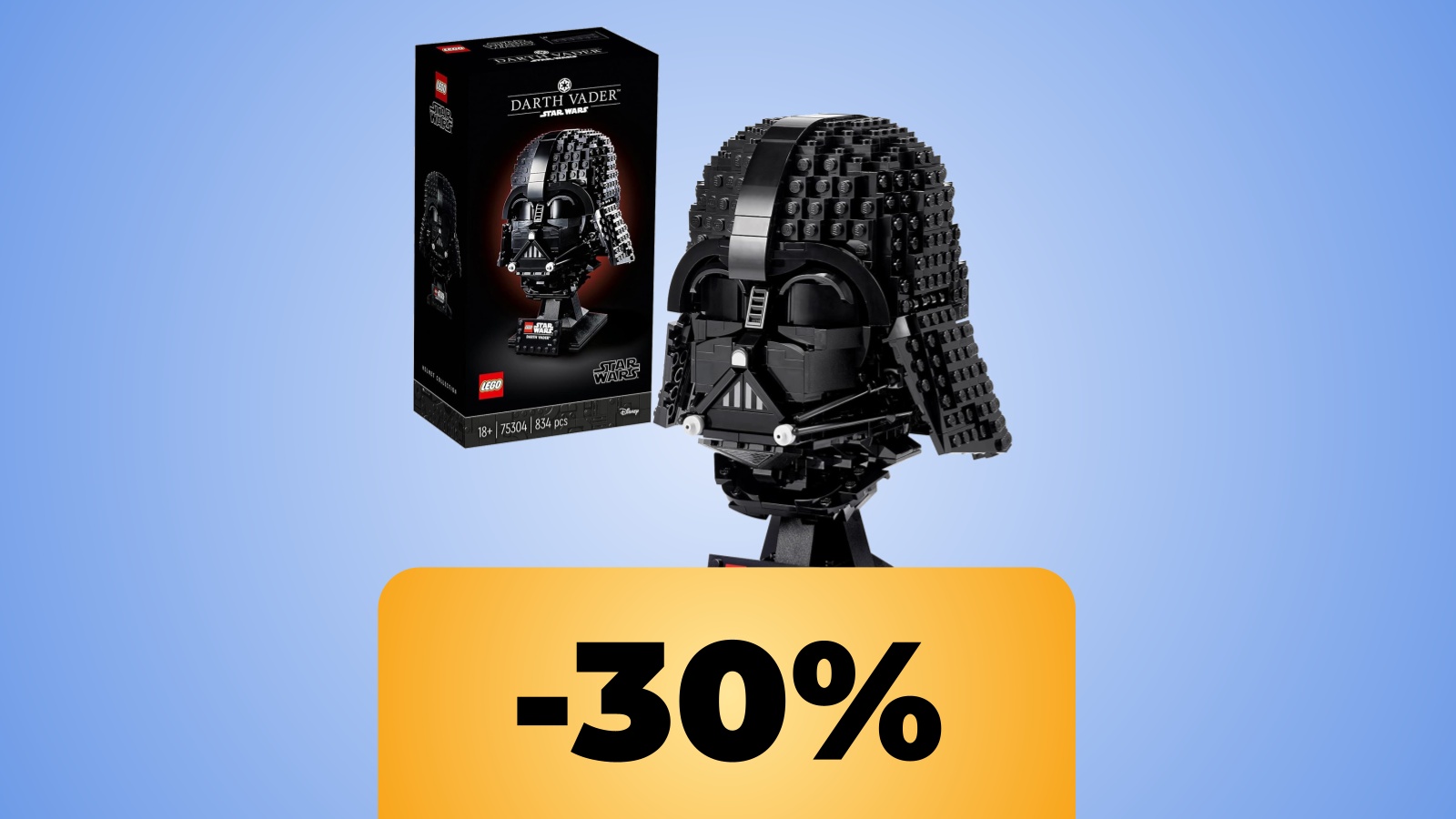 LEGO Star Wars Casco di Darth Vader e lo sconto di Amazon