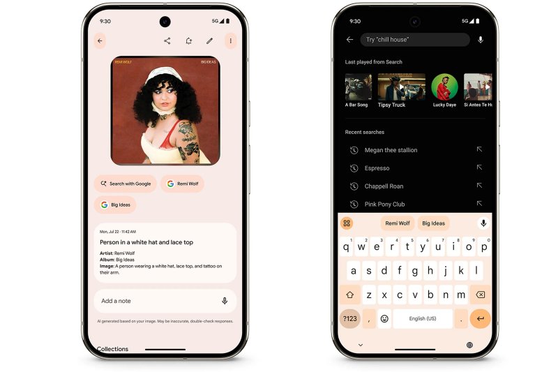 Gboard suggerirà alcune frasi in base agli elementi aggiunti agli screenshot.