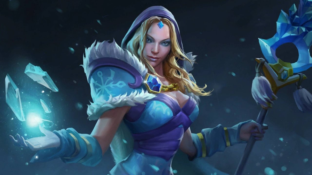 Arriva un cosplay di Rylai, la Crystal Maiden di Dota 2, da narga_lifestream