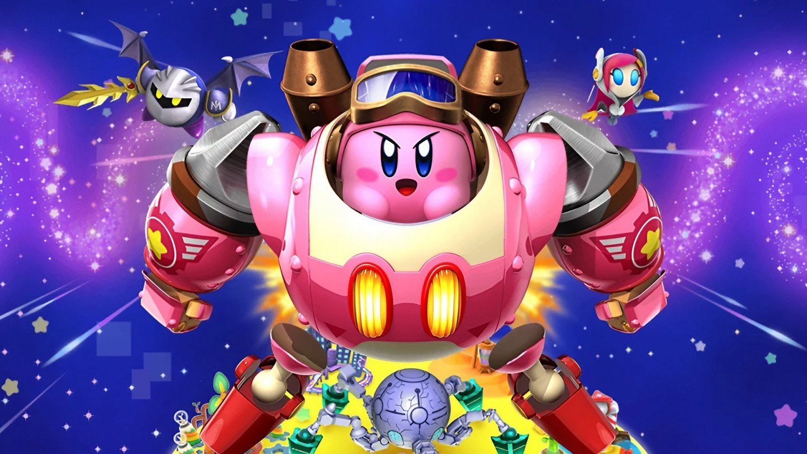 L'artwork di Kirby: Planet Robobot