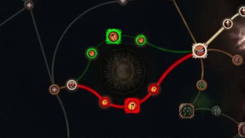 I Nodi attivati tramite punti Weapon Specialization