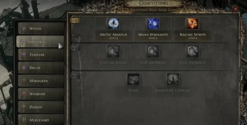 Alcuni Persistent Buff