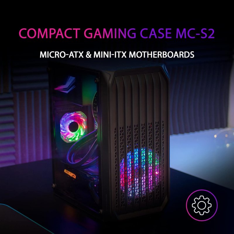 Il case Mars Gaming MC-S2. Il case Mars Gaming MC-S2.