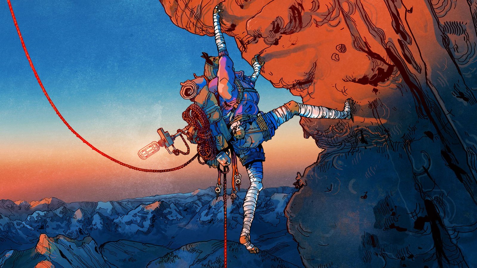 Cairn, abbiamo provato uno spietato videogioco di arrampicata in solitaria