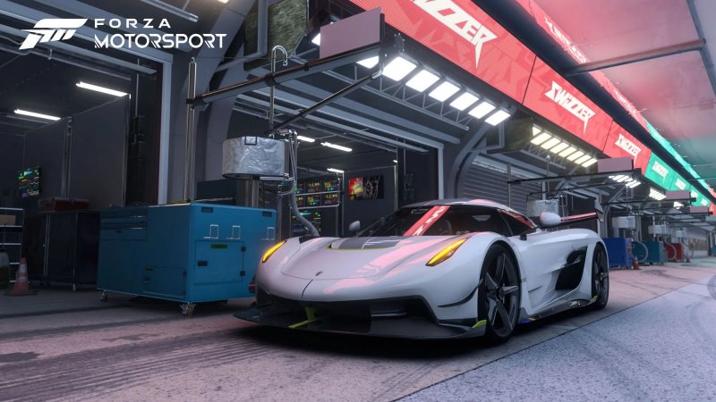 Un'immagine di Forza Motorsport con RTGI applicata