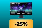 Il monitor LG UltraGear Gaming da 32 pollici curvo a 180 Hz è al prezzo minimo storico su Amazon - Notizia