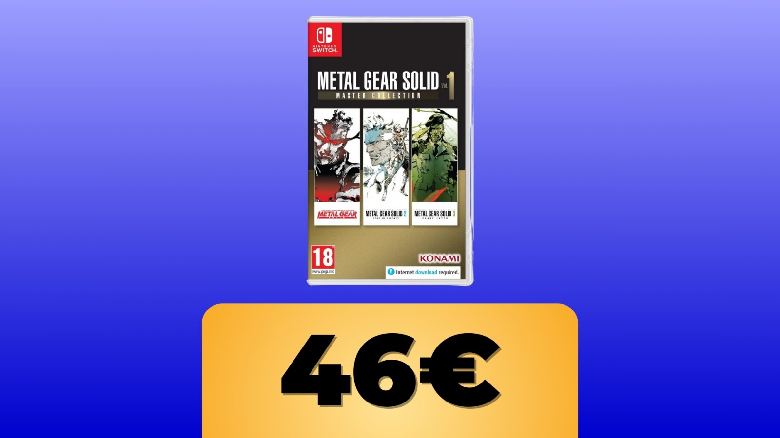 Metal Gear Solid Master Collection e lo sconto Amazon