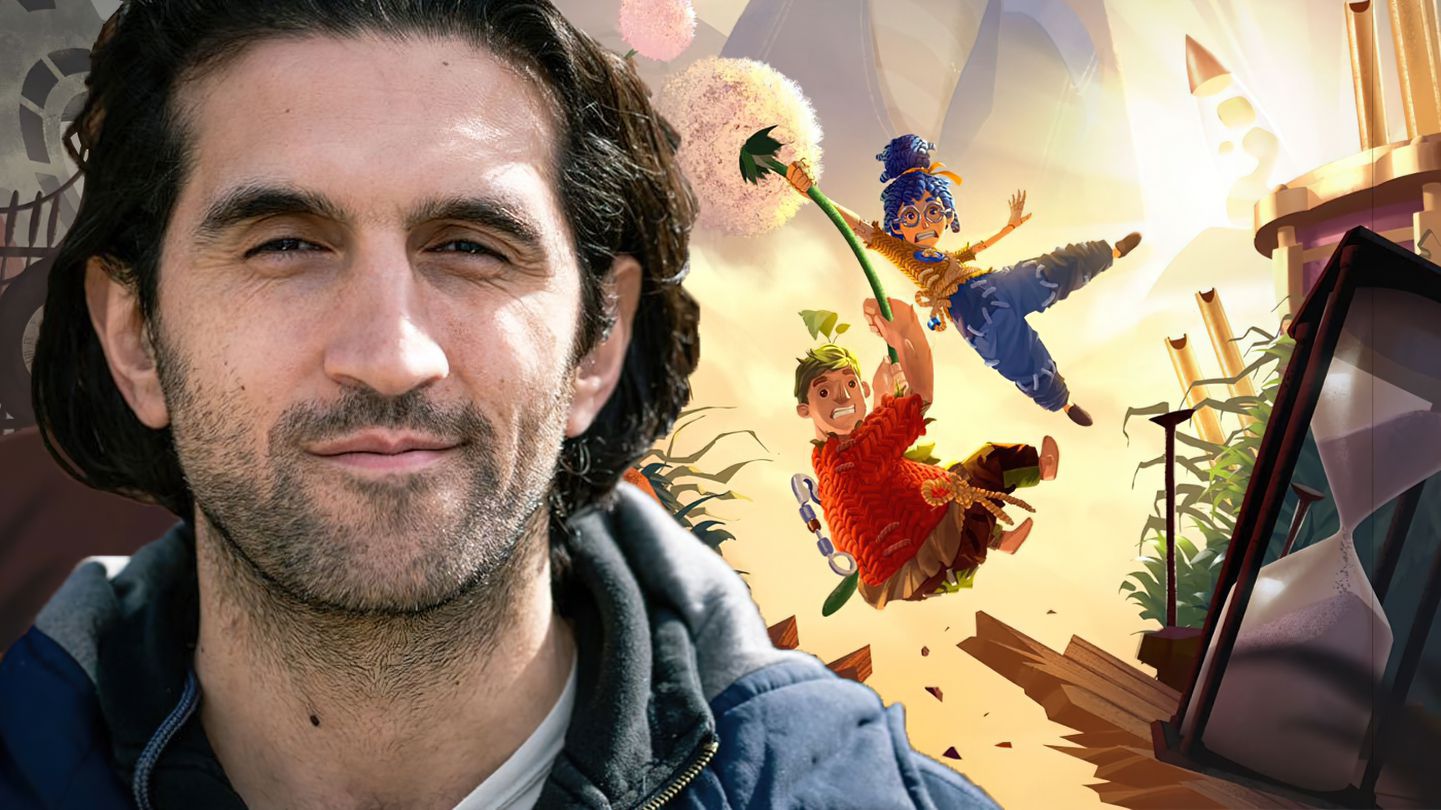 Josef Fares e i personaggi di It Takes Two