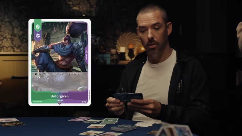 Yasuo è alle redini di un mazzo verde viola in gergo definito midrange che si prende il suo tempo per costruire sinergie e combinazioni