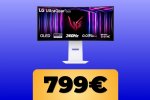 LG UltraGear OLED 34GS95QE, un monitor da gaming curvo 34' in offerta su Amazon Italia - Notizia