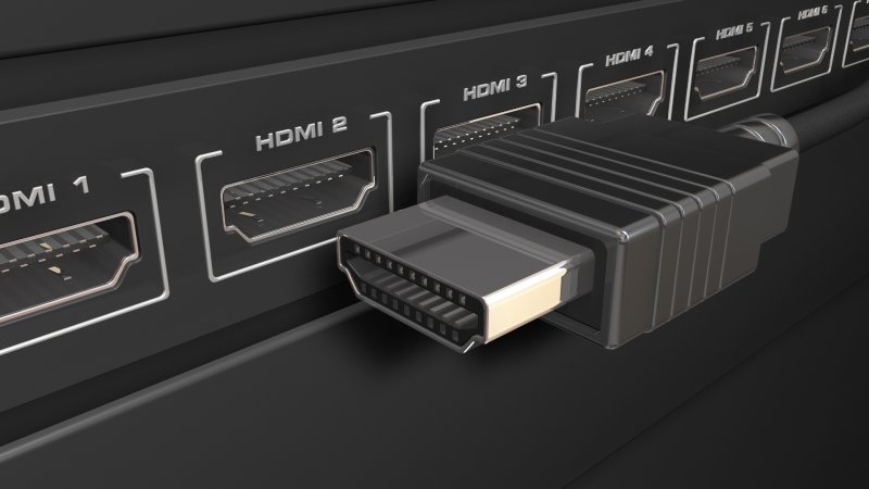 Uno switch HDMI e un cavo.