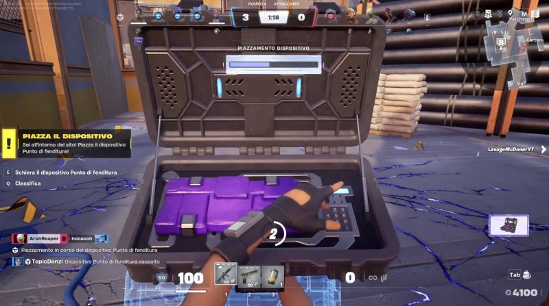 In Balistica, come in Counter-Strike e Valorant, tutto ruota attorno al piazzamento e al disinnesco di una bomba all'interno di uno di due siti predeterminati In Balistica, come in Counter-Strike e Valorant, tutto ruota attorno al piazzamento e al disinnesco di una bomba all'interno di uno di due siti predeterminati